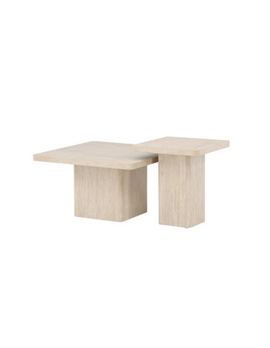 Soffbord Qvart, Beige