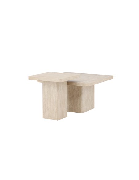 Soffbord Qvart, Beige