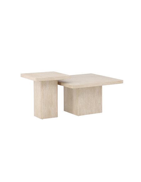 Soffbord Qvart, Beige