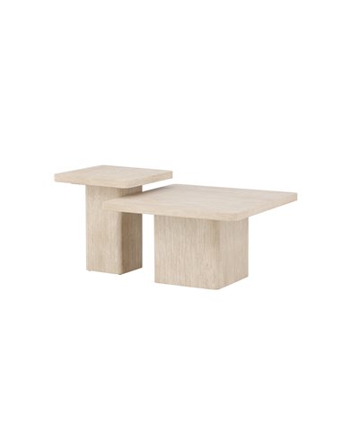 Soffbord Qvart, Beige