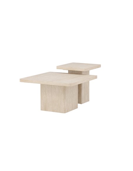Soffbord Qvart, Beige
