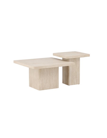 Soffbord Qvart, Beige