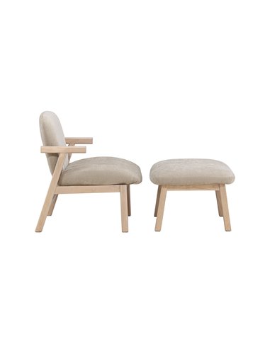 Fåtölj Rile, Beige