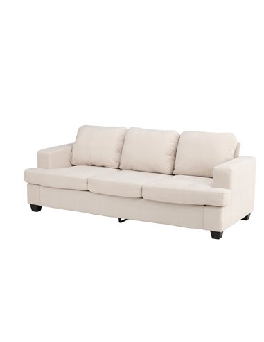 3-sitssoffa Sani soffa, Greige