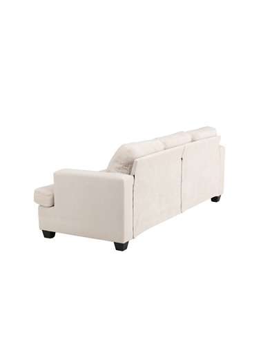 3-sitssoffa Sani soffa, Greige