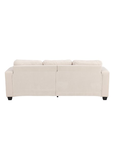 3-sitssoffa Sani soffa, Greige