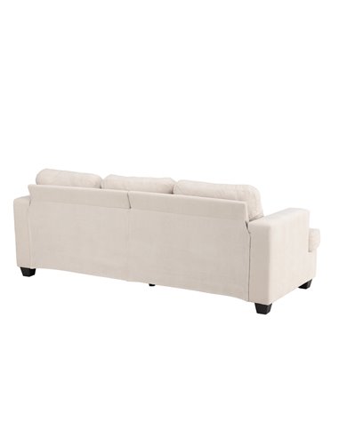 3-sitssoffa Sani soffa, Greige