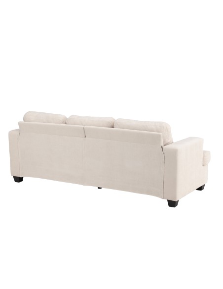 3-sitssoffa Sani soffa, Greige