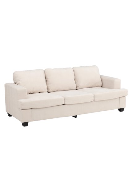 3-sitssoffa Sani soffa, Greige