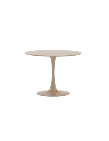 Runt matbord Glade, Ø100 cm, Beige