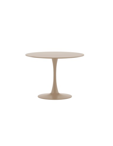 Runt matbord Glade, Ø100 cm, Beige
