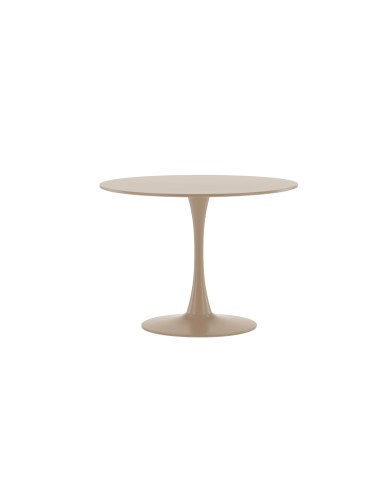 Runt matbord Glade, Ø100 cm, Beige