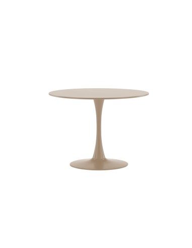 Runt matbord Glade, Ø100 cm, Beige