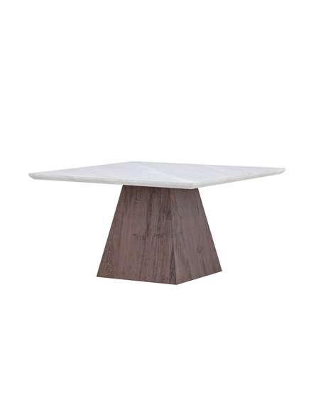 Soffbord Cael, 80 × 80 cm, Light Grå