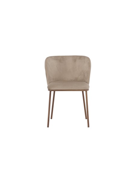 Matstol Edina, Beige/Natur