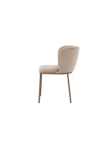 Matstol Edina, Beige/Natur
