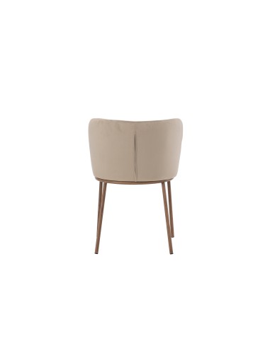 Matstol Edina, Beige/Natur