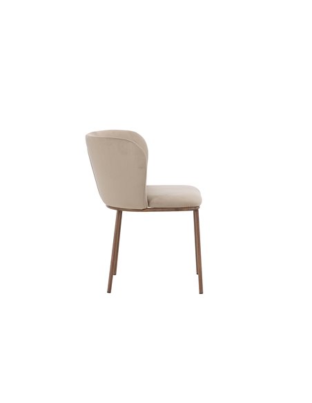 Matstol Edina, Beige/Natur