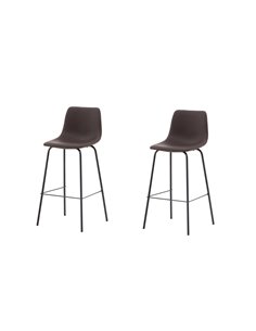 Barstol Alexi, Brun/Svart 2