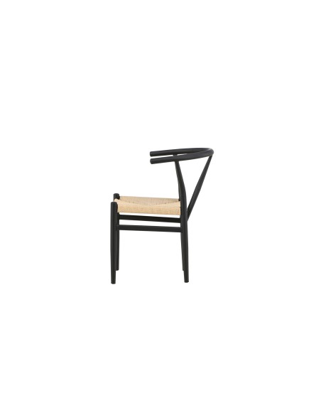 Matstol Alfons, Beige/Svart