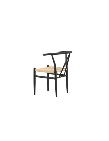Matstol Alfons, Beige/Svart