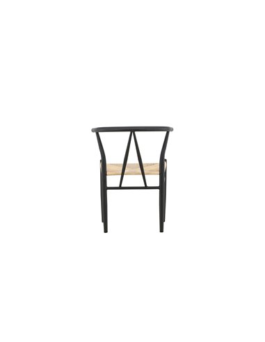Matstol Alfons, Beige/Svart