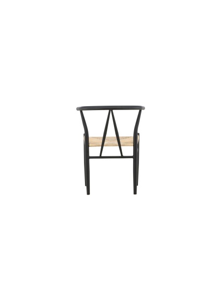 Matstol Alfons, Beige/Svart
