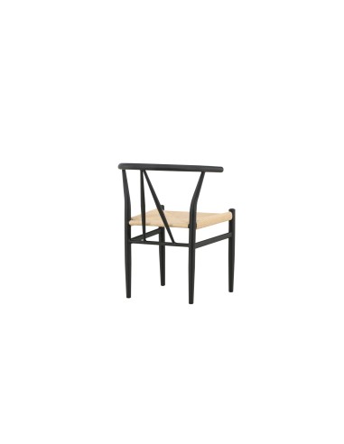 Matstol Alfons, Beige/Svart