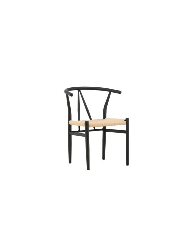 Matstol Alfons, Beige/Svart