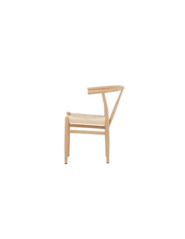 Matstol Alfons, Beige/Natur