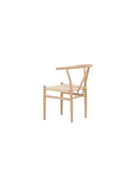 Matstol Alfons, Beige/Natur