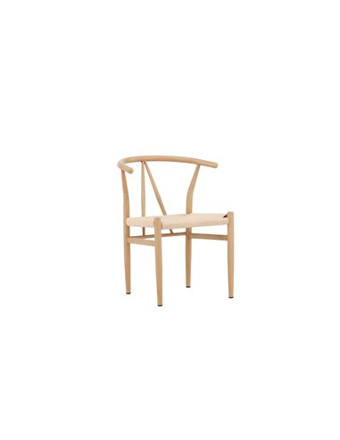 Matstol Alfons, Beige/Natur