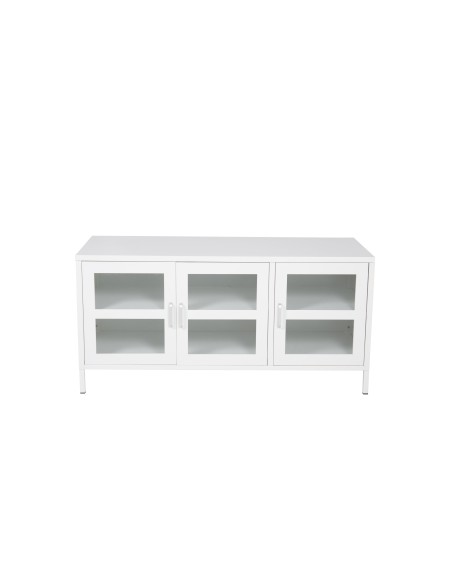 TV-bänk Acero, 120 cm, Vit