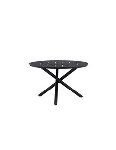 Runt matbord Alma, Ø120 cm, Svart