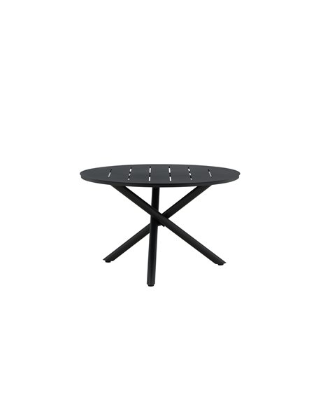 Runt matbord Alma, Ø120 cm, Svart