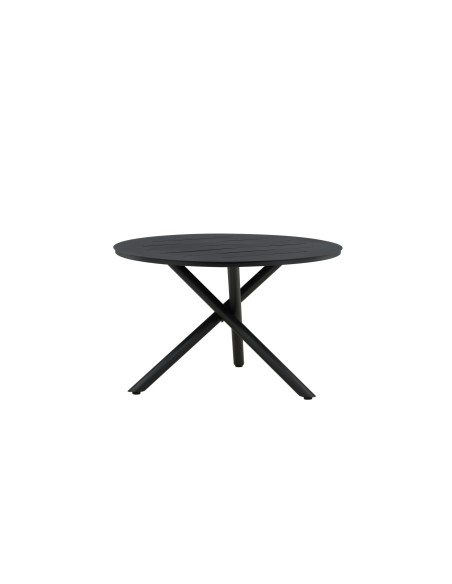 Runt matbord Alma, Ø120 cm, Svart