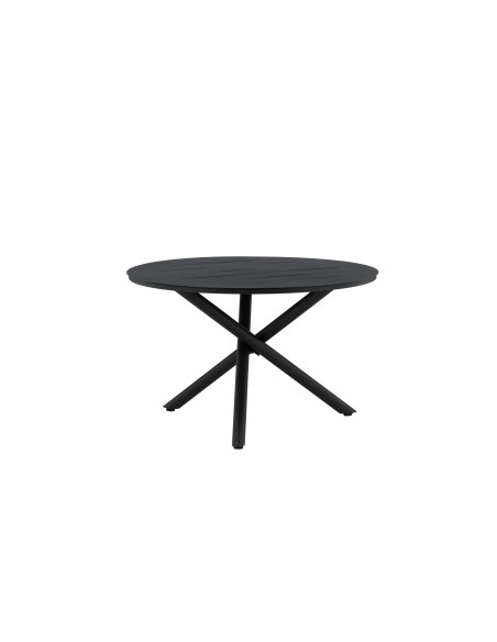 Runt matbord Alma, Ø120 cm, Svart