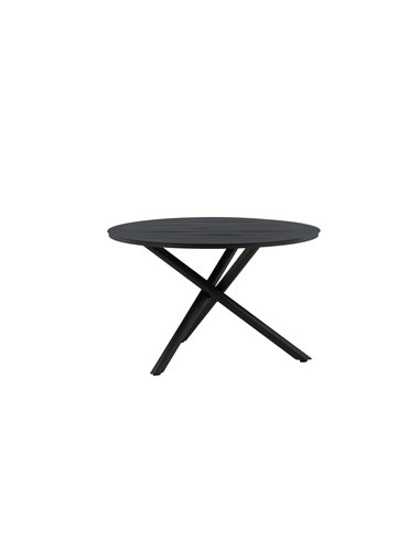 Runt matbord Alma, Ø120 cm, Svart