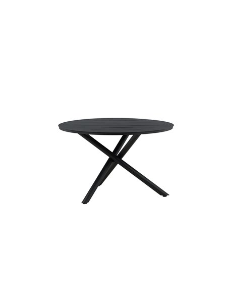Runt matbord Alma, Ø120 cm, Svart