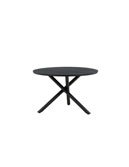 Runt matbord Alma, Ø120 cm, Svart