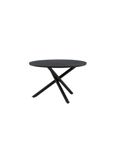 Runt matbord Alma, Ø120 cm, Svart