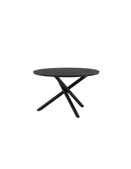 Runt matbord Alma, Ø120 cm, Svart