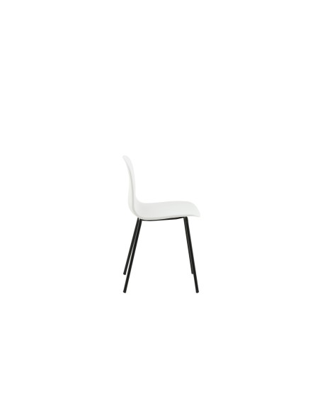 Matstol Arctic, Vit/Svart