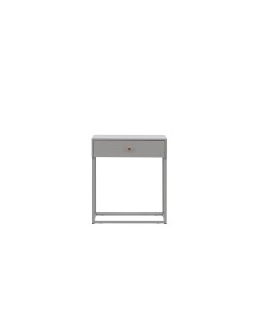 Sidobord Bakal, 43 × 41 cm, Light Grey