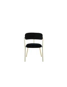 Matstol Arrow, Svart/Guld 2