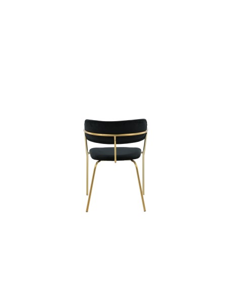 Matstol Arrow, Svart/Guld