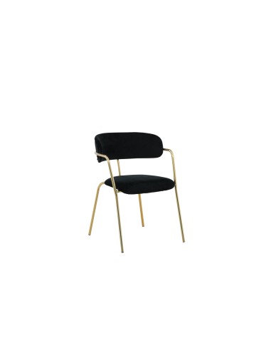 Matstol Arrow, Svart/Guld