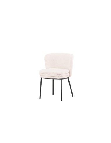 Matstol Agnes, Vit/Svart