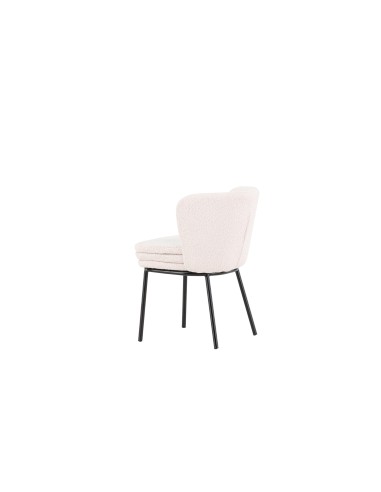 Matstol Agnes, Vit/Svart