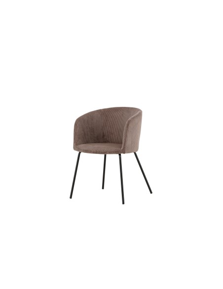 Matstol Berit, Brun/Svart